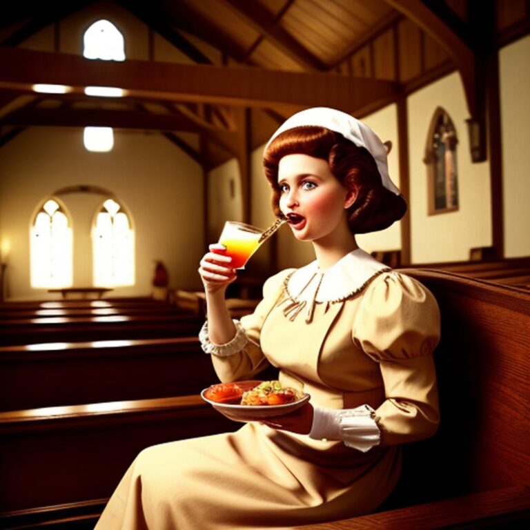Navigating Sacred Spaces: Eating and Drinking in Church Sanctuaries