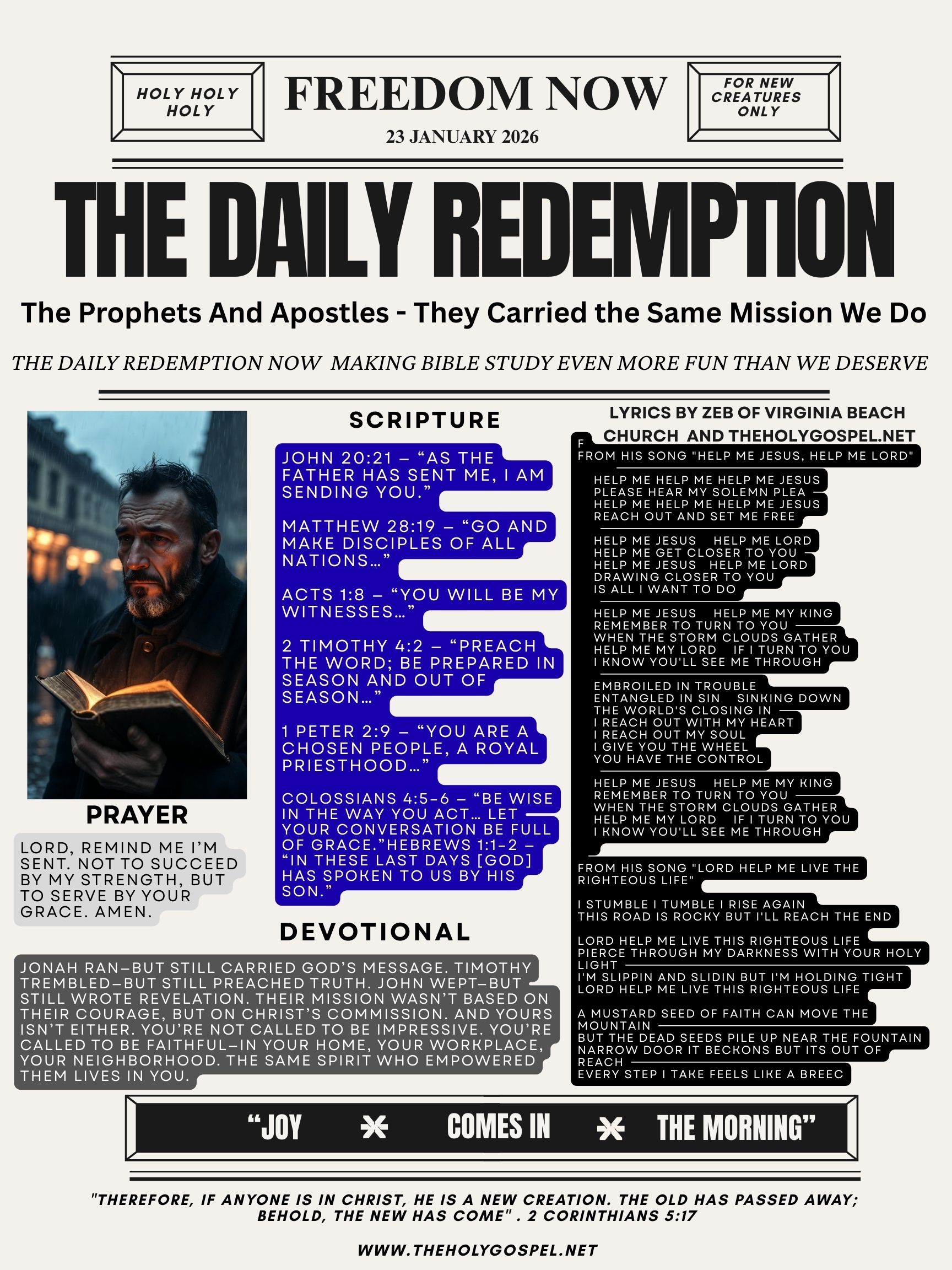 They Carried the Same Mission We Do