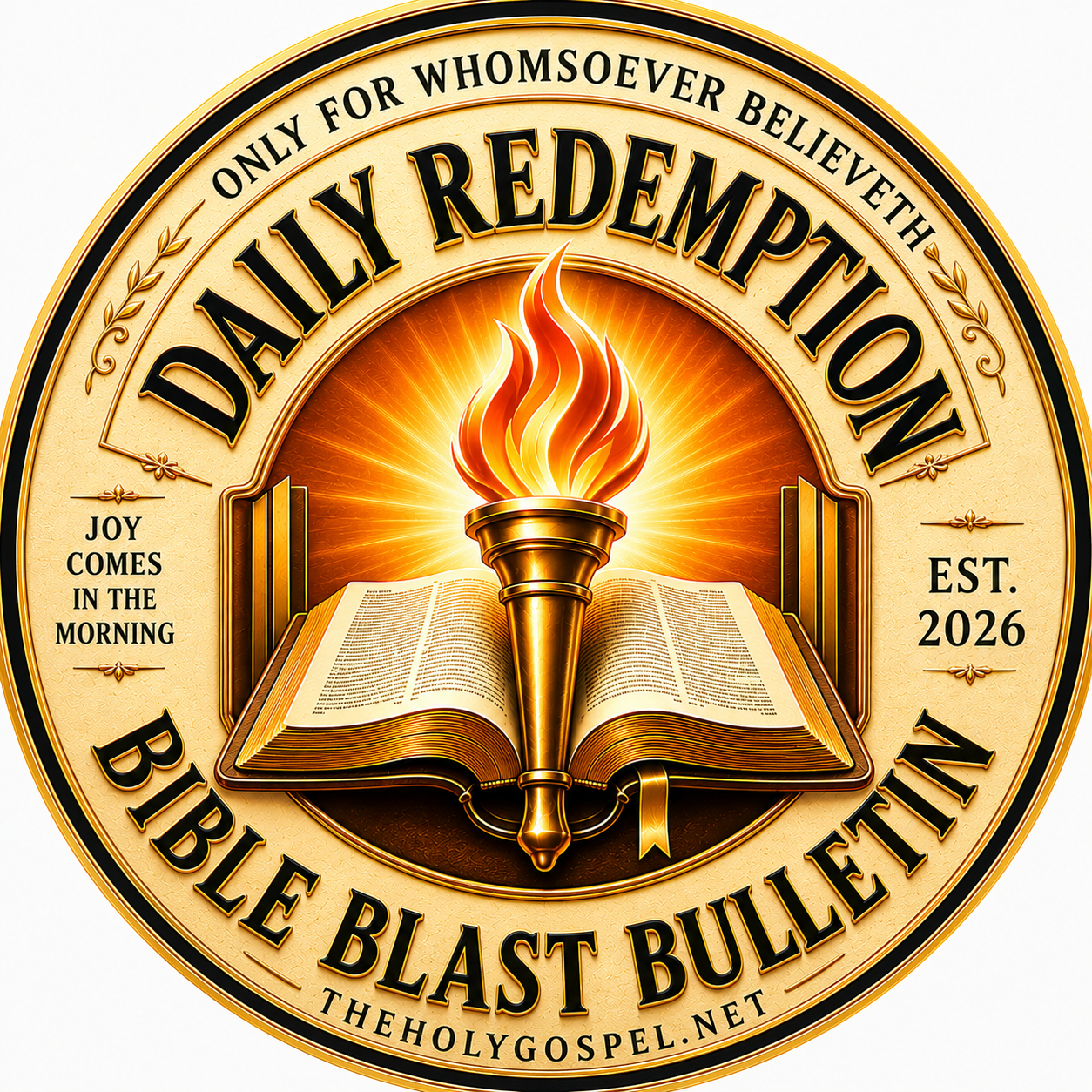 * The Holy Gospel * Home Of The Daily Redemption Bible Blast Bulletins Presented by Zeb of Virginia Beach Church