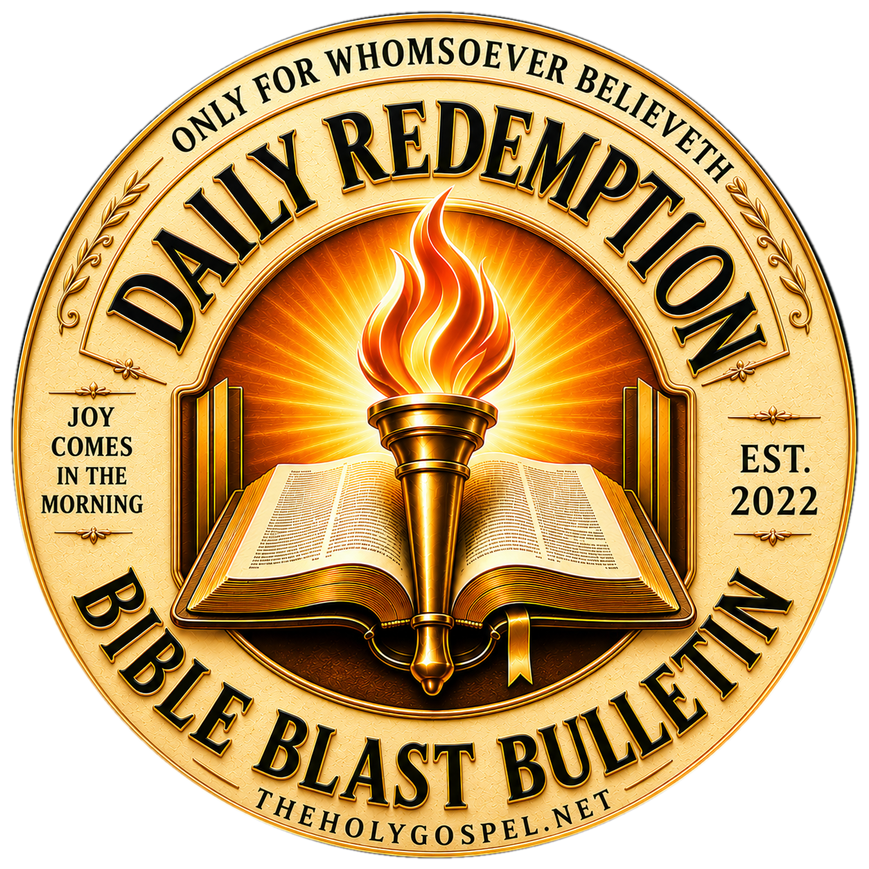 * The Holy Gospel * Home Of The Daily Redemption Bible Blast Bulletins Presented by Zeb of Virginia Beach Church